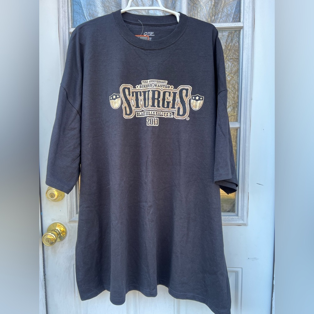 2013 Black Hills Rally STURGIS SD 73rd Anniversary BIKERS WANTED~ Men’s 4XL NWT